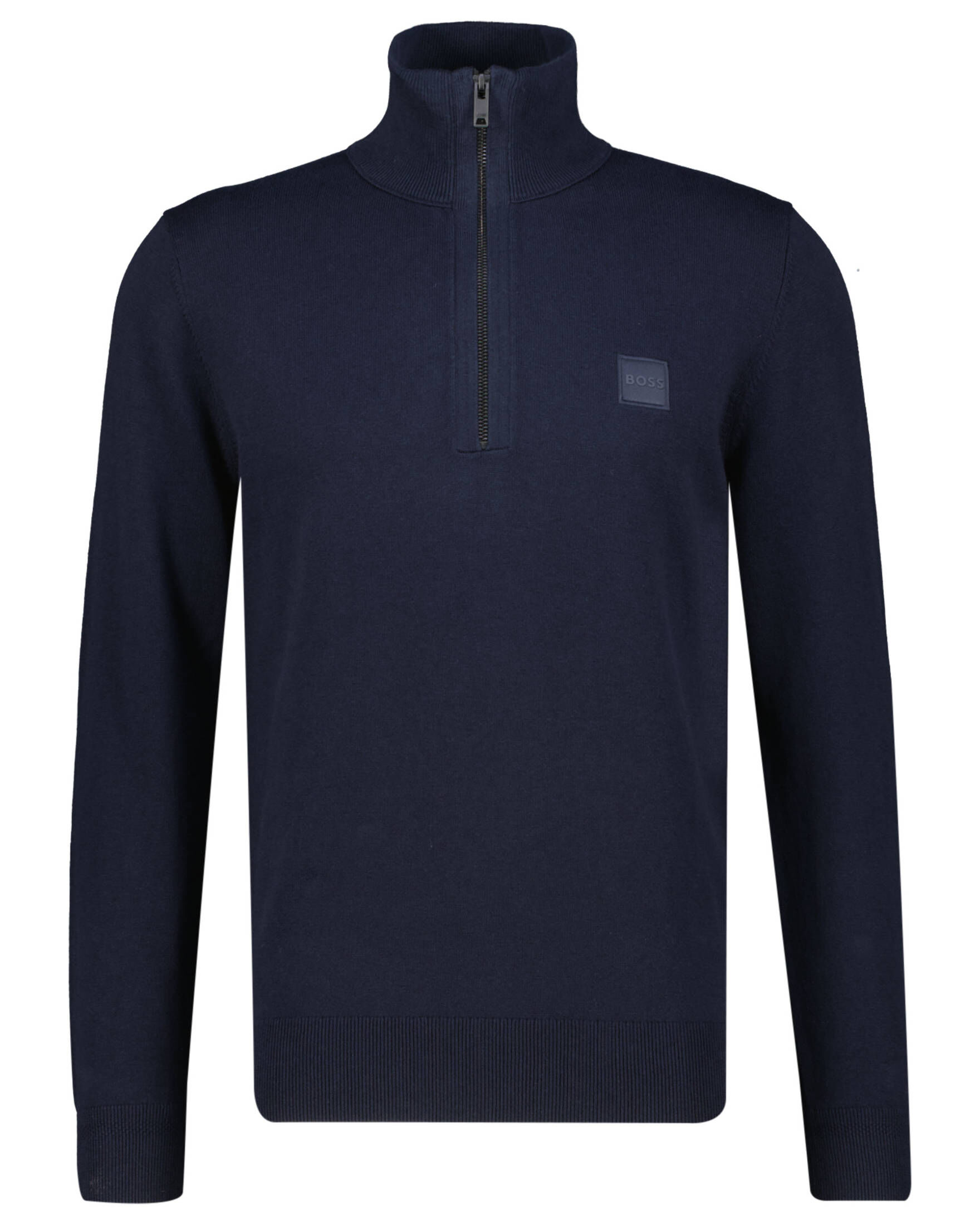 BOSS| Herren Strickpullover KANOBIX aus Baumwolle mit Kaschmir