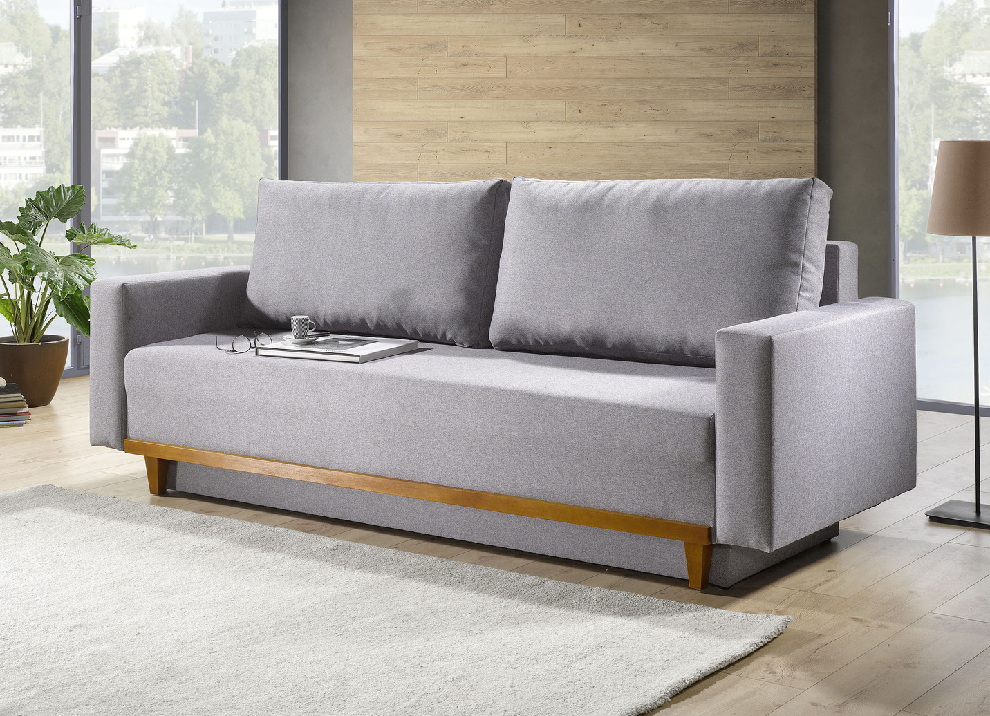 Schlafsofa mit komfortabler Bonnellfederung