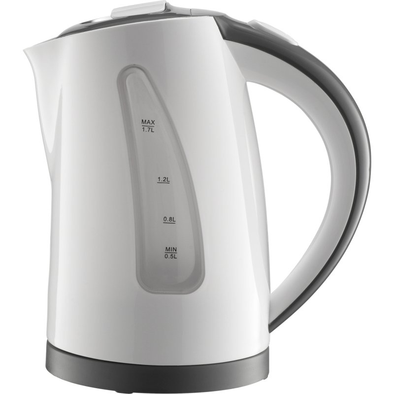 Bouilloire sans fil 1,7 L, blanche