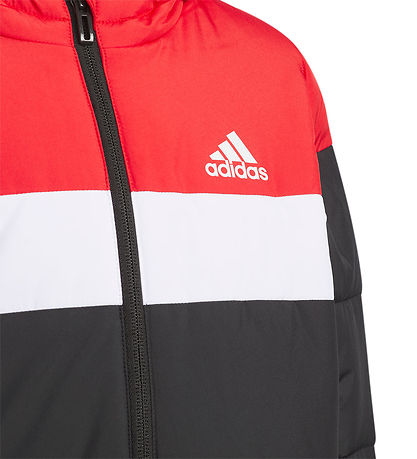 adidas Performance Dynejakke - LK Pad JKT - Sort/R?d/Hvid