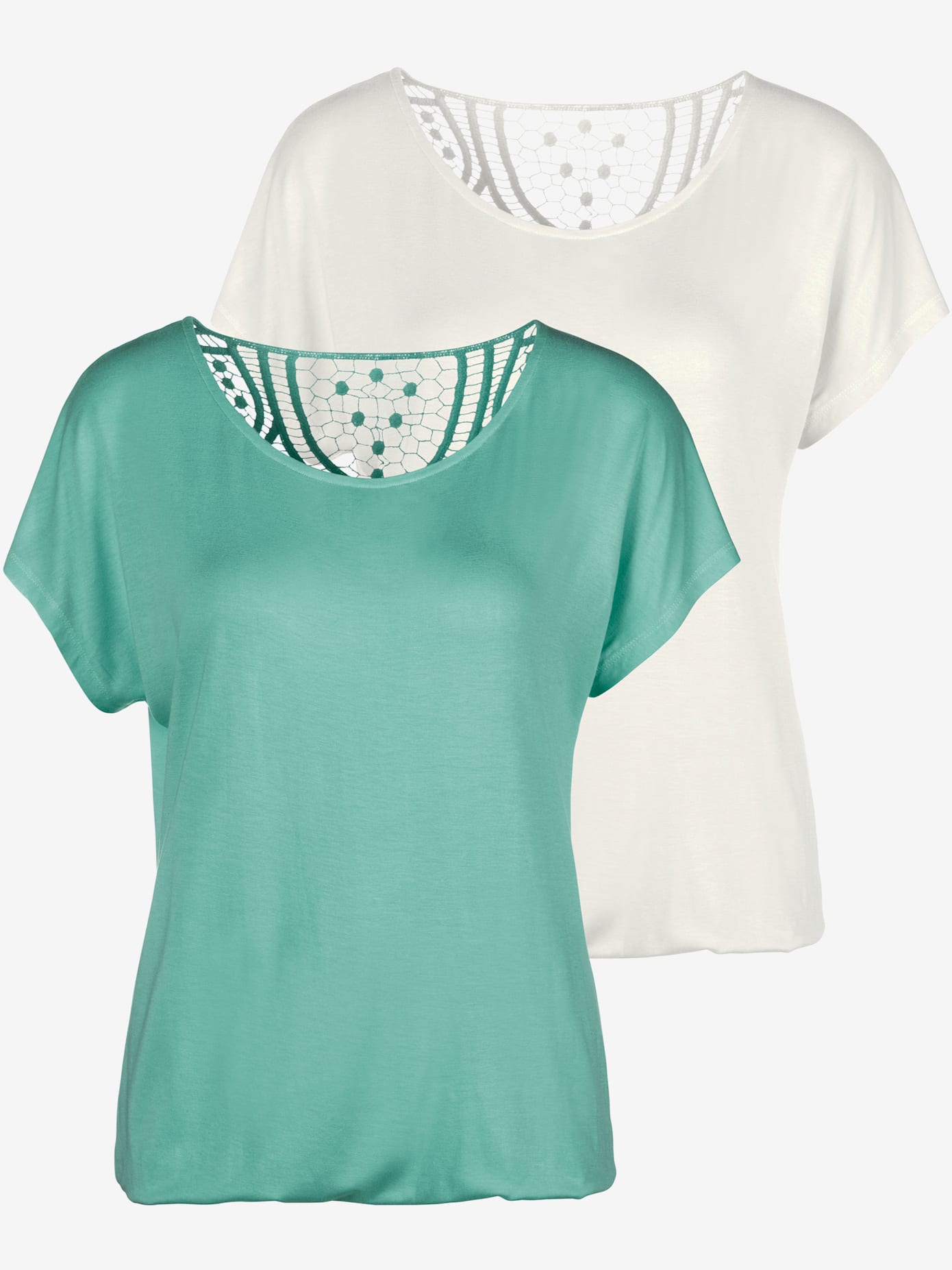 Lot de 2 t-shirts vivance aux superbes coloris