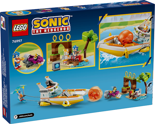 Tails’ båteventyr LEGO® Sonic (76997)