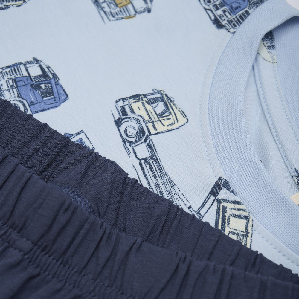 Køb Minymo Skyway T-Shirt+ Shorts Sæt AOP
