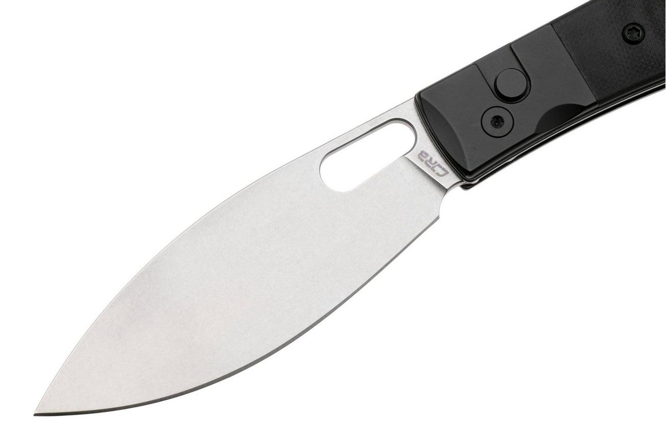 CJRB Sasaya J1959-BK Stonewashed AR-RPM9, Black G10 Steel Bolsters, zakmes