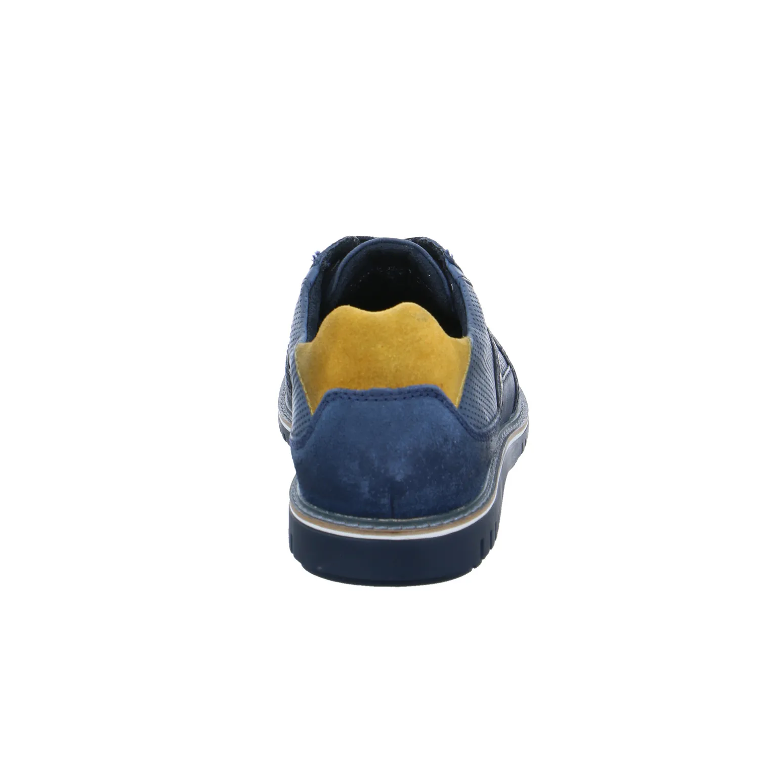 BUGATTI SHOES Halbschuhe Sneaker Blau Leder