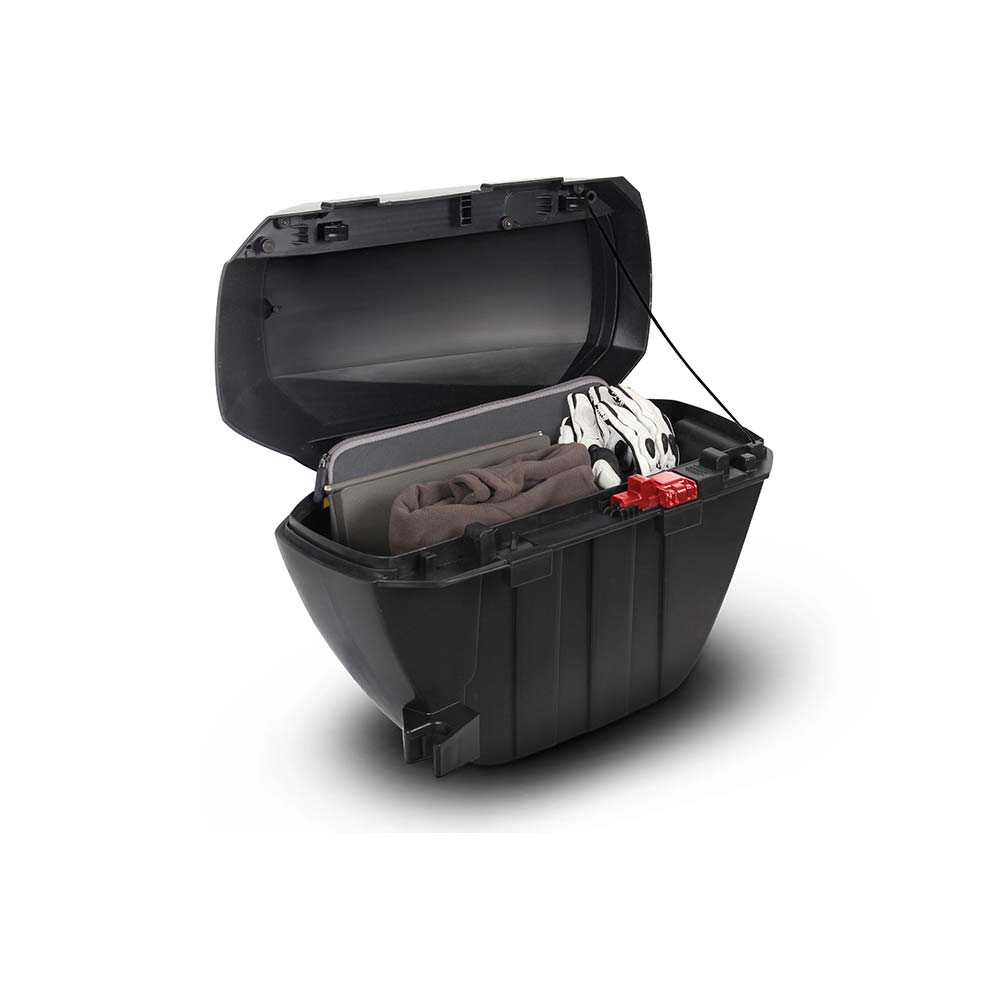 Shad - Valises latérales SH23 Alu Look Noir / Aluminium