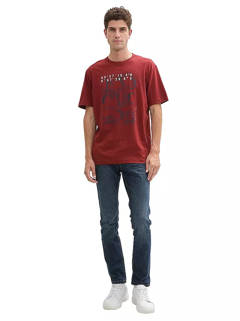 TOM TAILOR T-Shirt rot