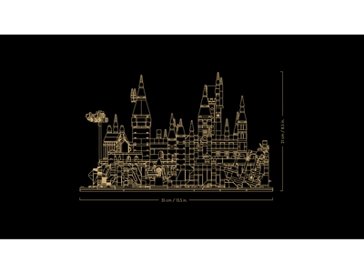 LEGO Kasteel Zweinstein™ en terrein (76419)