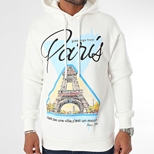 Sweat Capuche Blanc