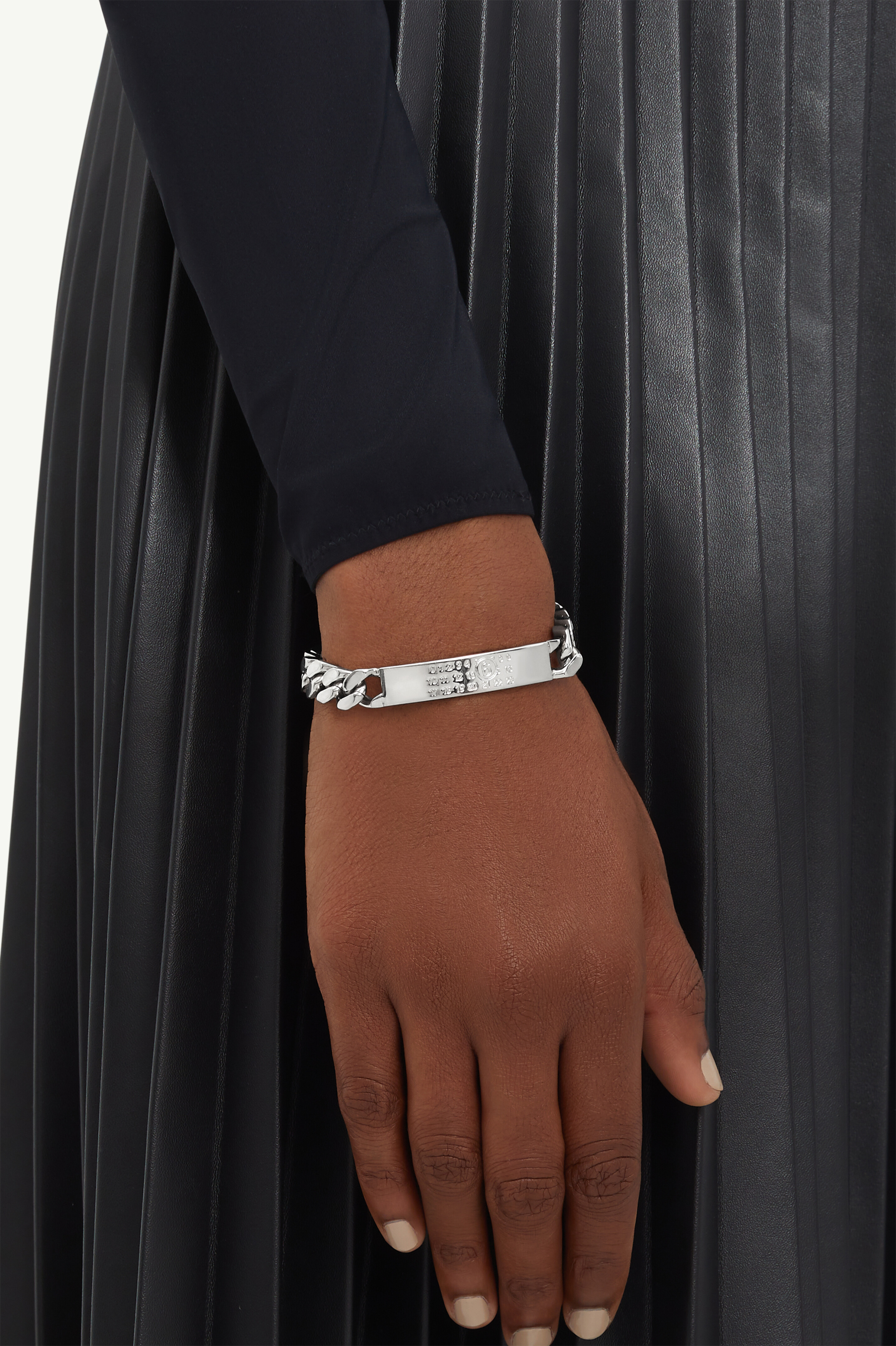 Bracelet chaîne classique pour femme Polished palladio