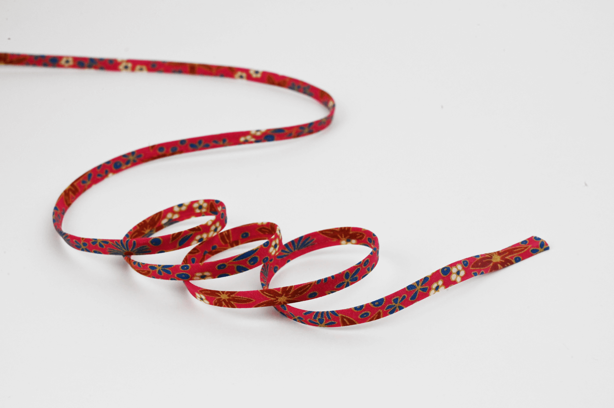Cordon Spaghetti 7Mm Badiane Framboise