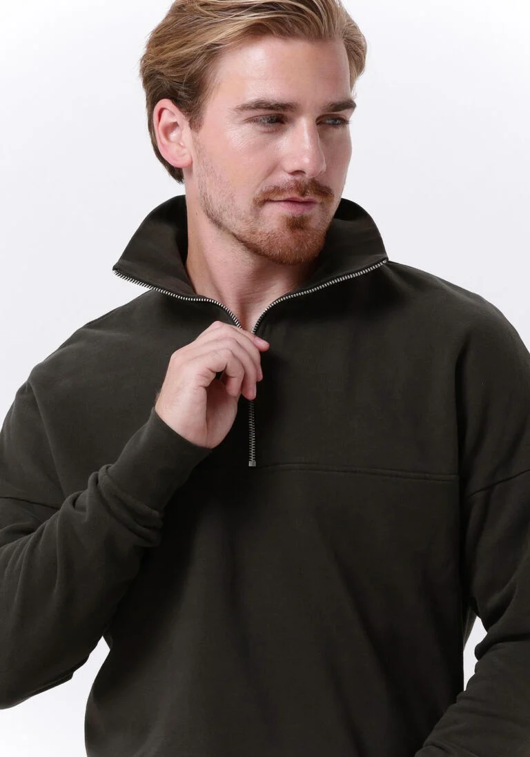 DRYKORN groene drykorn sweater raoul 522010