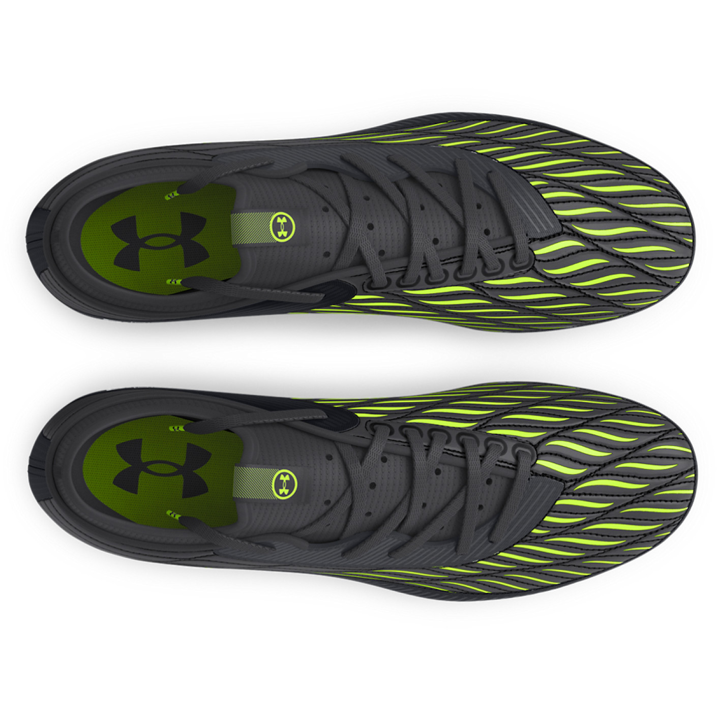 Under Armour Magnetico Select 4.0 Gras Voetbalschoenen (FG) Zwart Groen