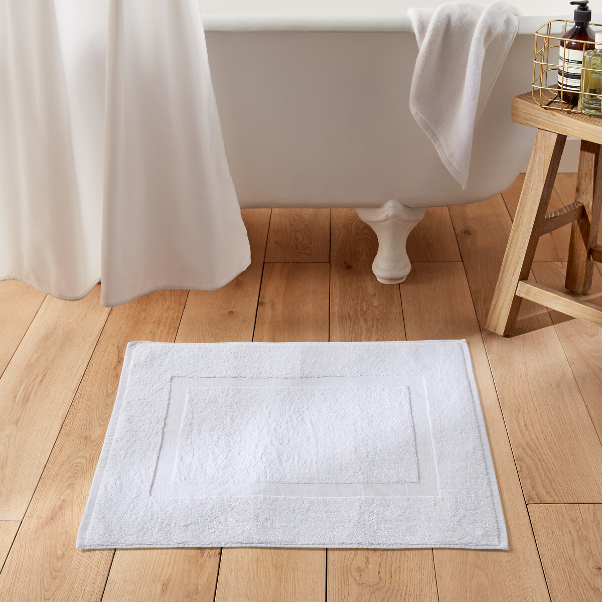 LA REDOUTE INTERIEURS<br>Tapete de banho turco liso 700 g/m², Scenario