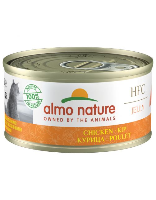 Almo Nature Hfc Cat Jelly Blik 70 g - Kattenvoer