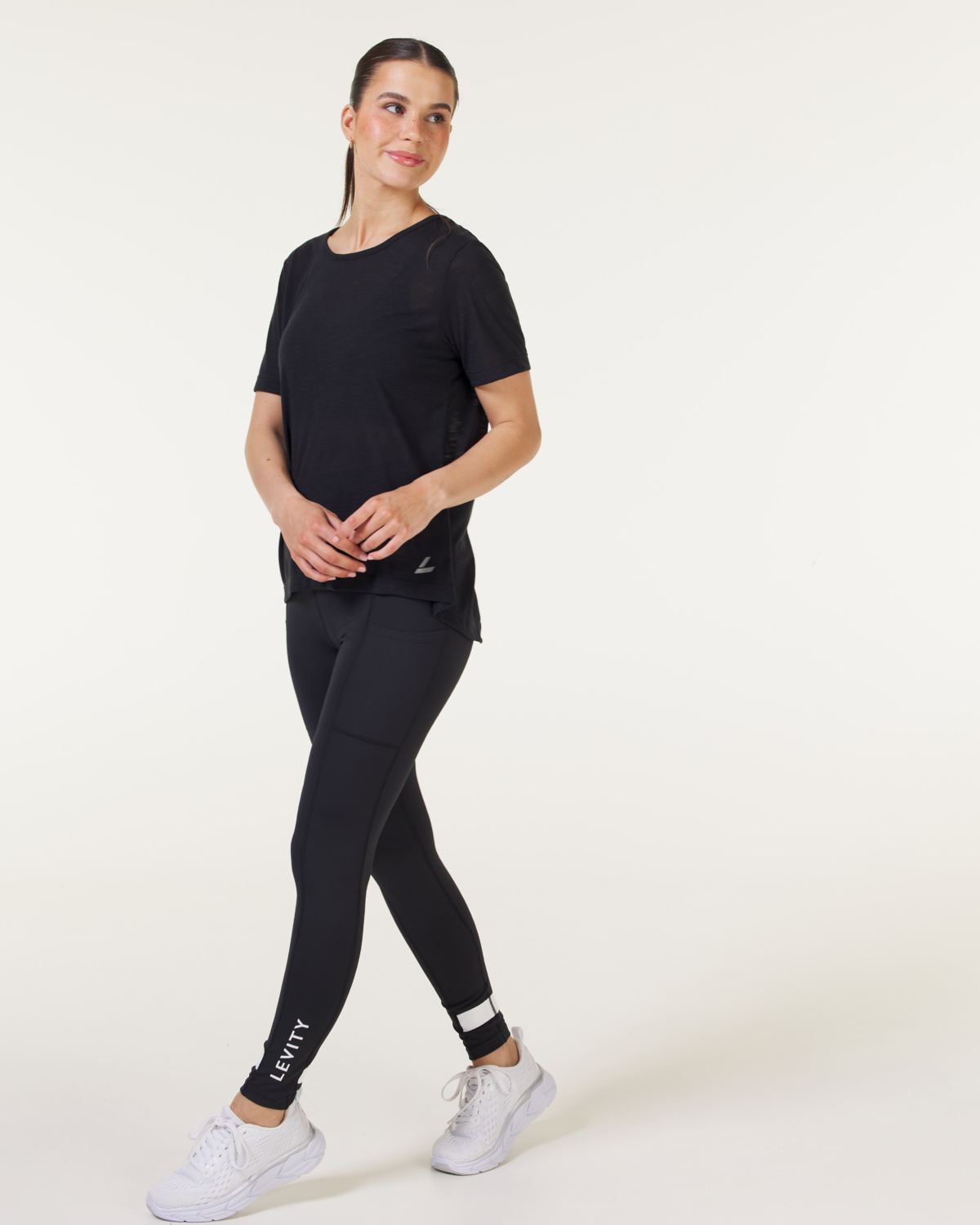 LEVITY Ultra Run Tights Black