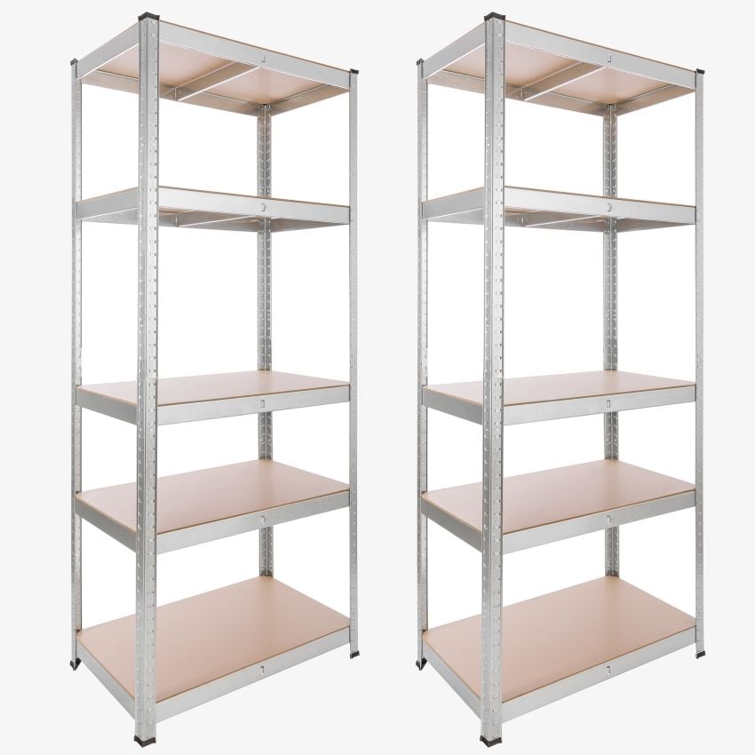 Schwerlastregal 180x75x45cm 875kg 2 Stück