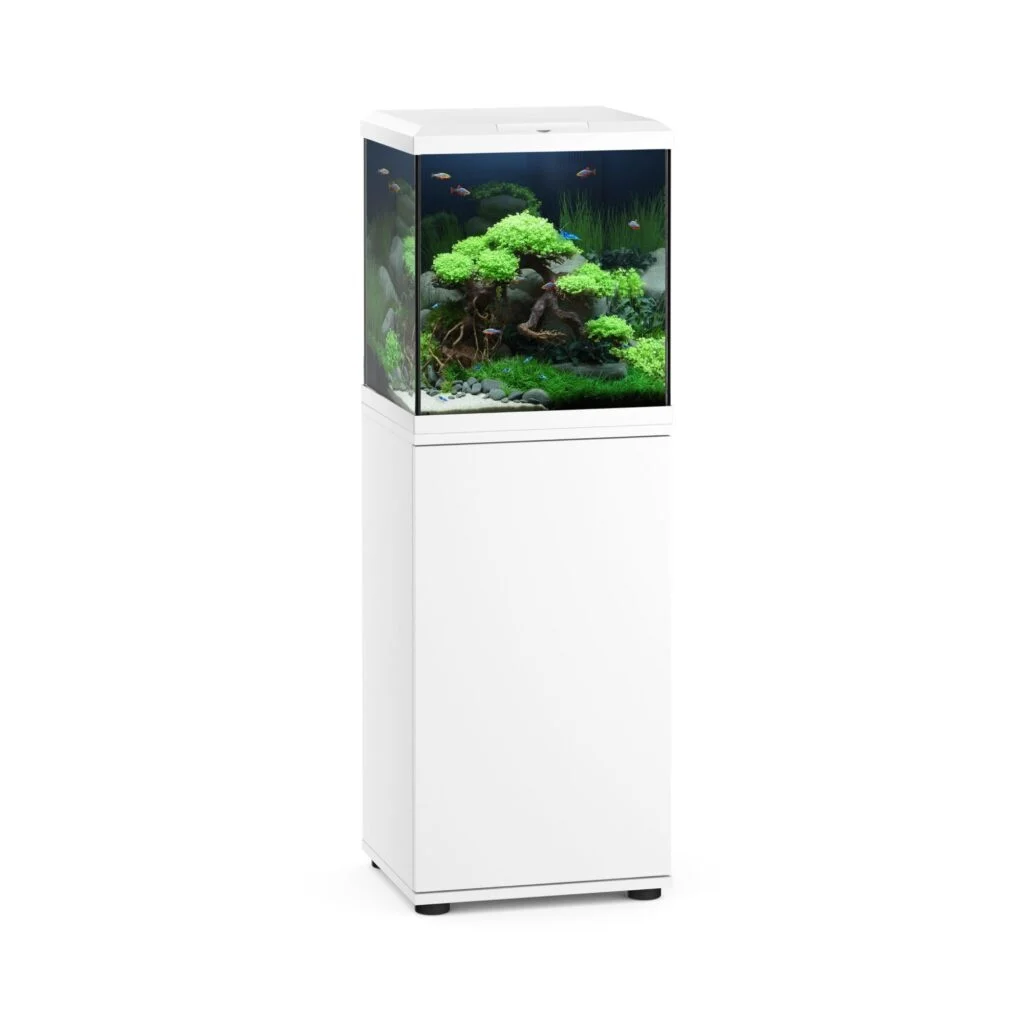 Juwel Vio Cube 54 Wit set met Meubel
