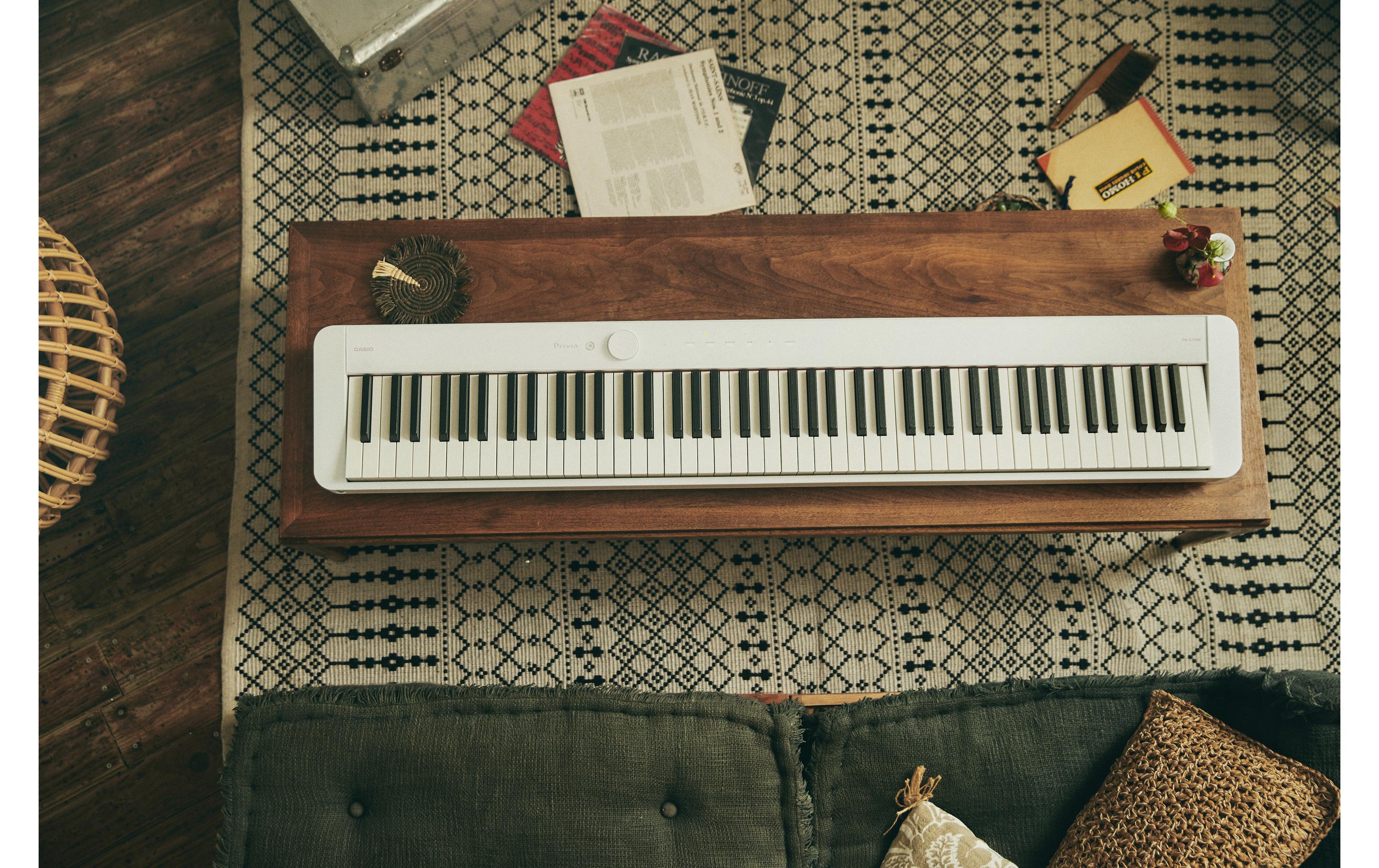 E-Piano Privia PX-S1100 Weiss<br>Stagepiano mit 88 Tasten
