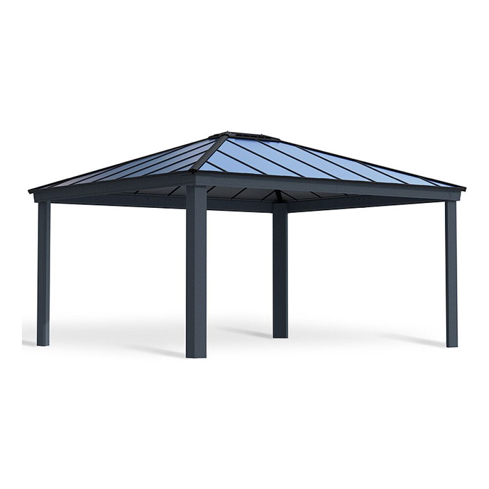 PAVILJONG CANOPIA DALLAS HARDTOP 4,2X4,8M GRÅ