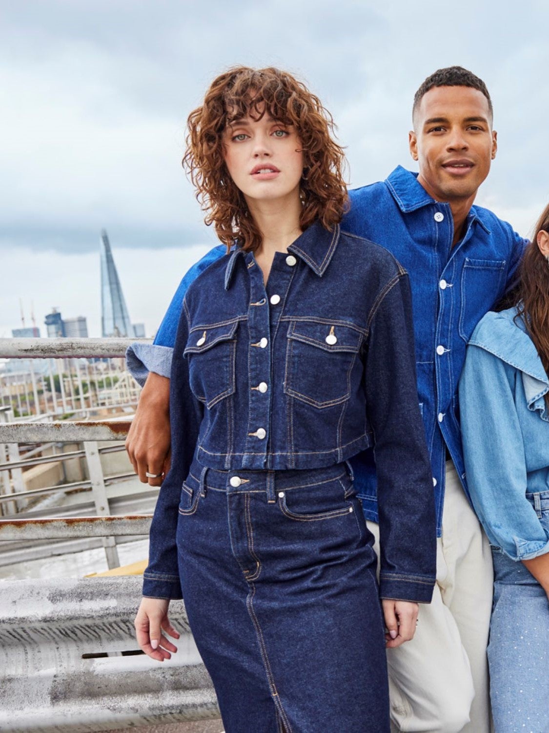 Shop the Look Dark Blue Denim