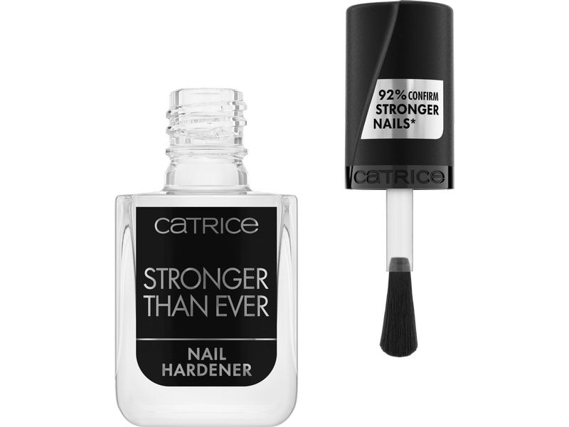 Catrice Nagellack Stronger Than Ever Nail Hardener Transpar Stärkt die Nägel und hilft, Nagelbruch zu vermeiden