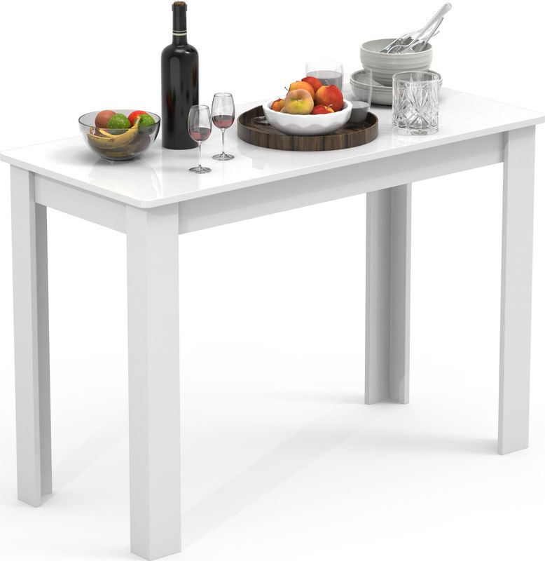 Esal110 - Eettafel - Wit - Hout