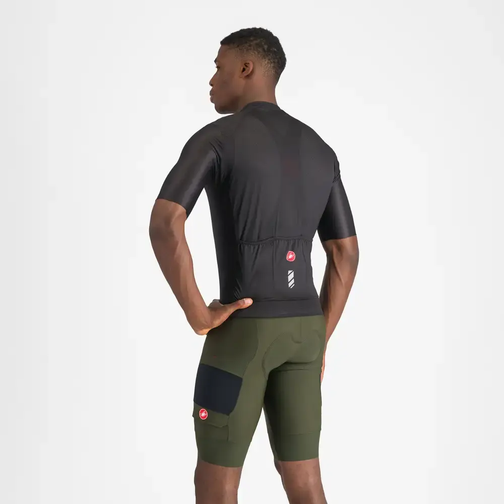 Castelli Unlimited Cargo Gravel Fietsbroek Kort Donkergroen Heren