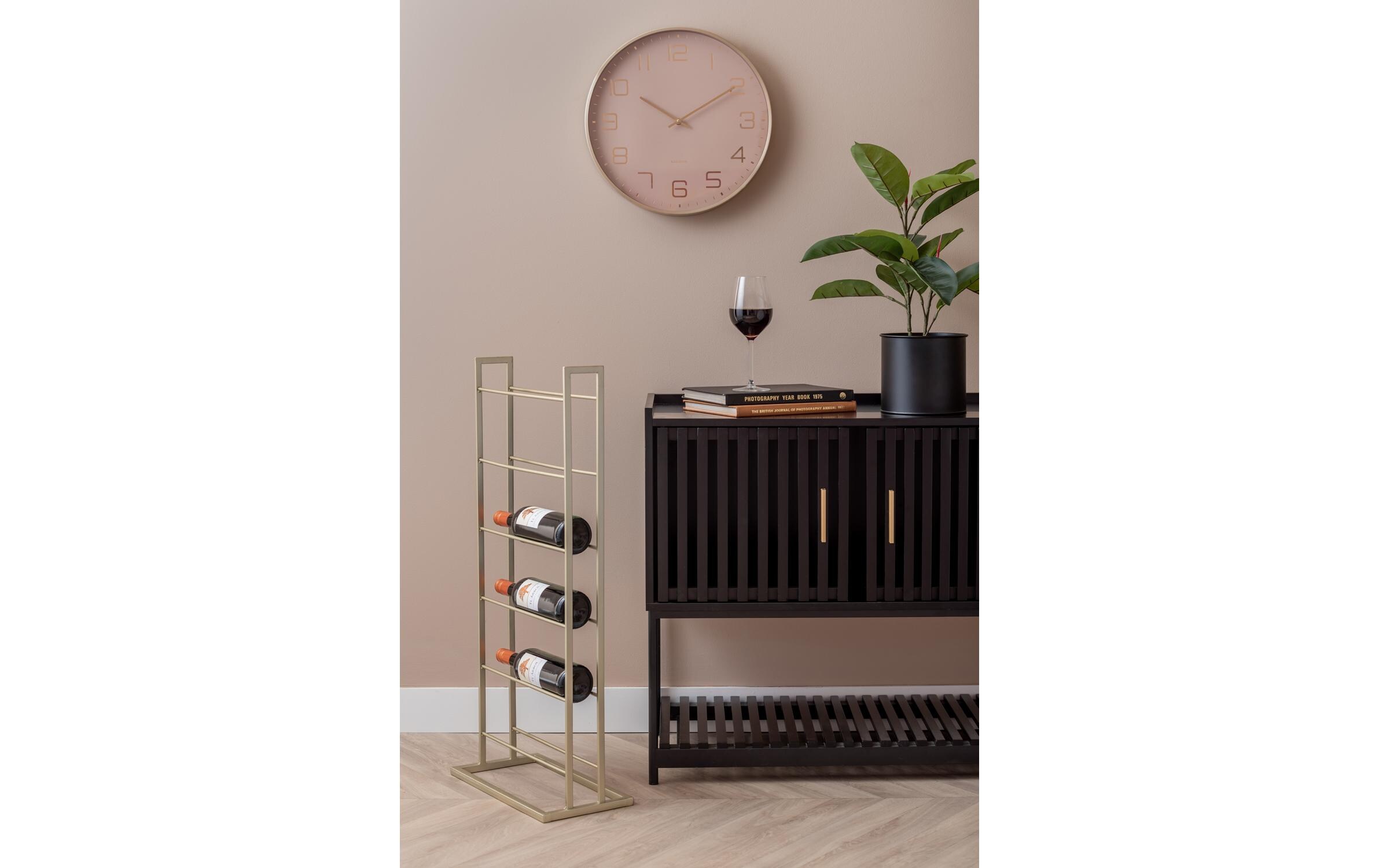 Weinregal Single Floor 84.5 x 20 cm, GoldWeinflaschenhalter