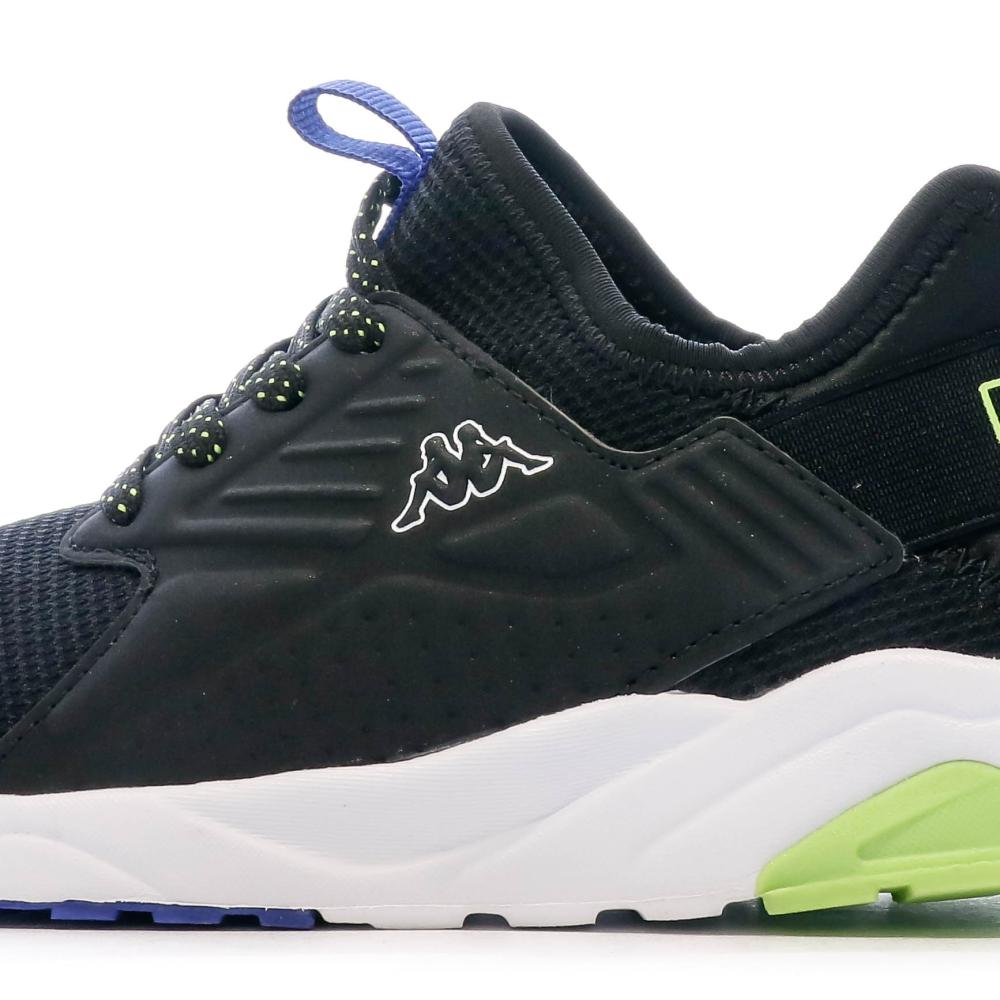 Kappa Baskets Noir Ado Garçon Kappa San Puerto