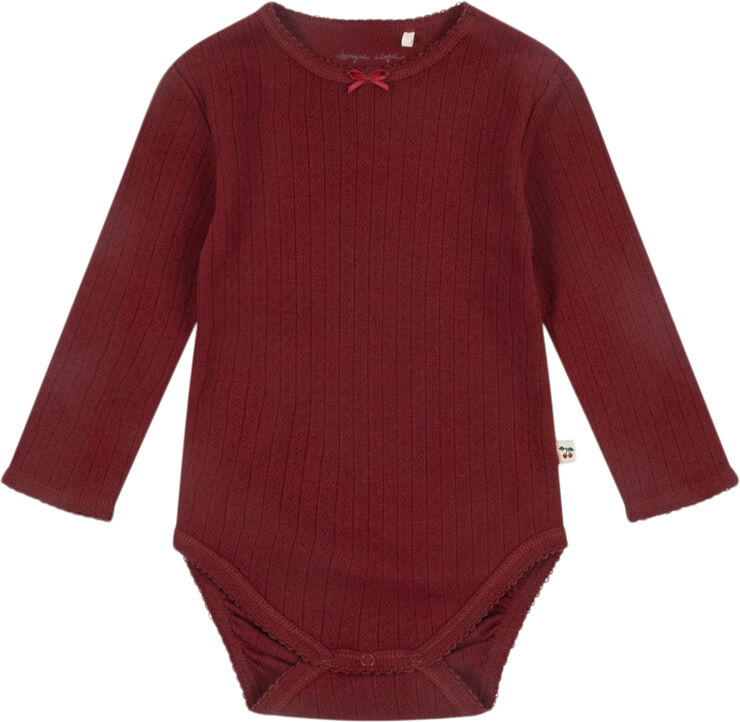 Konges Sløjd MINNIE BODY GOTS Red dahlia