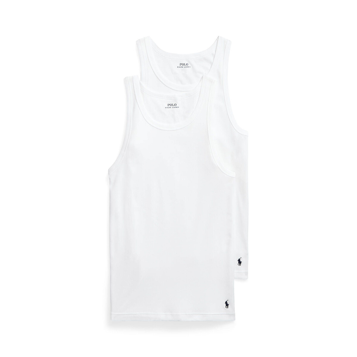 POLO RALPH LAUREN<br>Conjunto de 2 camisetas lisas