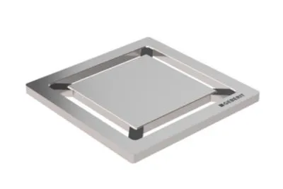 Geberit gitterriste firkantet design 80 x 80 mm