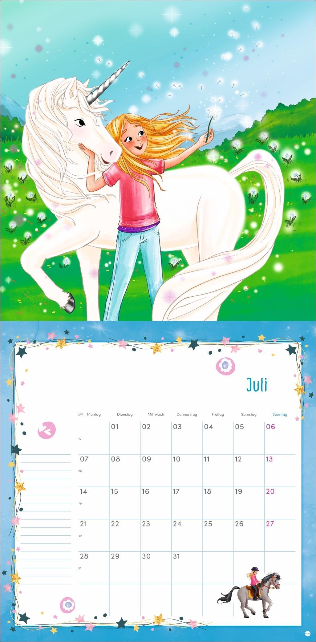 Sternenschweif Broschurkalender 2025