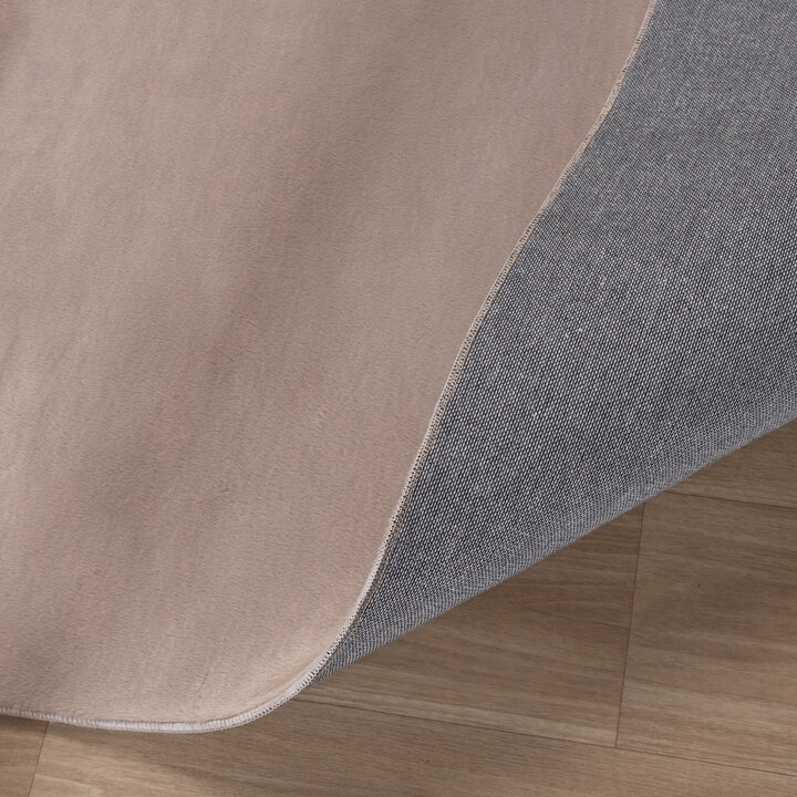 Zacht laagpolig vloerkleed - Cozy Taupe