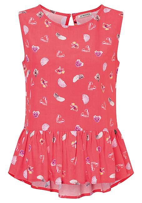 TIMEZONE - DEBARDEUR PRINTED BLOUSE W