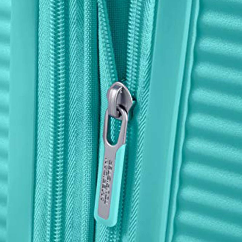 Valise cabine rigide Soundbox Extensible 55 cm Pool blue