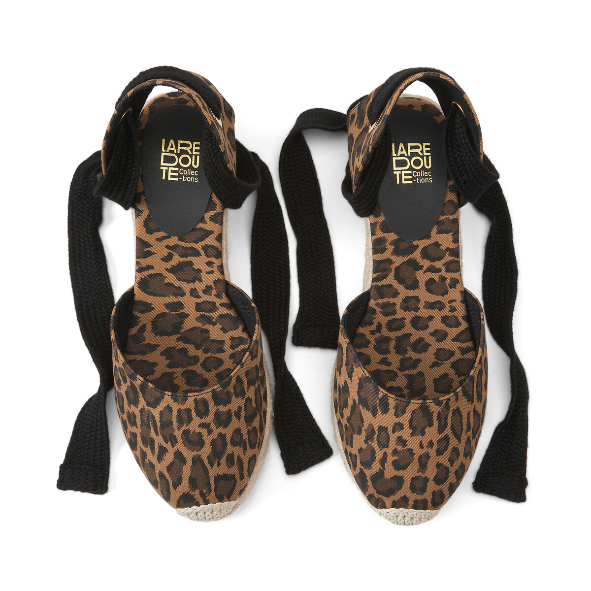 LA REDOUTE COLLECTIONS PLUS<br>Alpercatas de cunha, atacadores no tornozelo