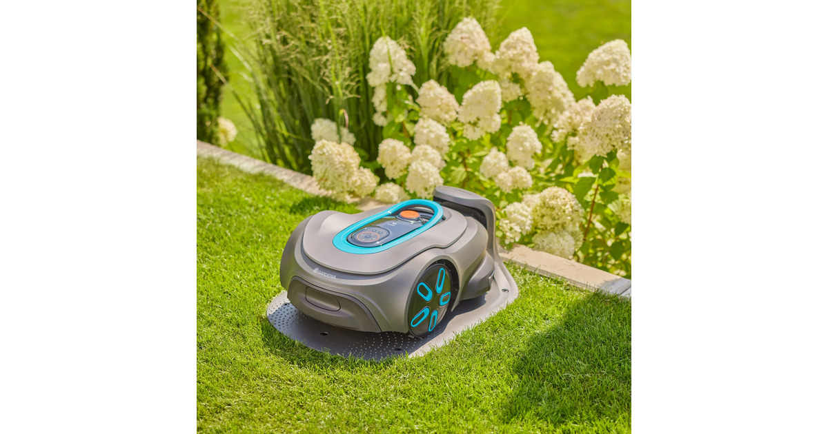 GARDENARobotmaaier smart SILENO max 800 m²  (Li-ion accu + Basisstation inbegrepen, Bluetooth)