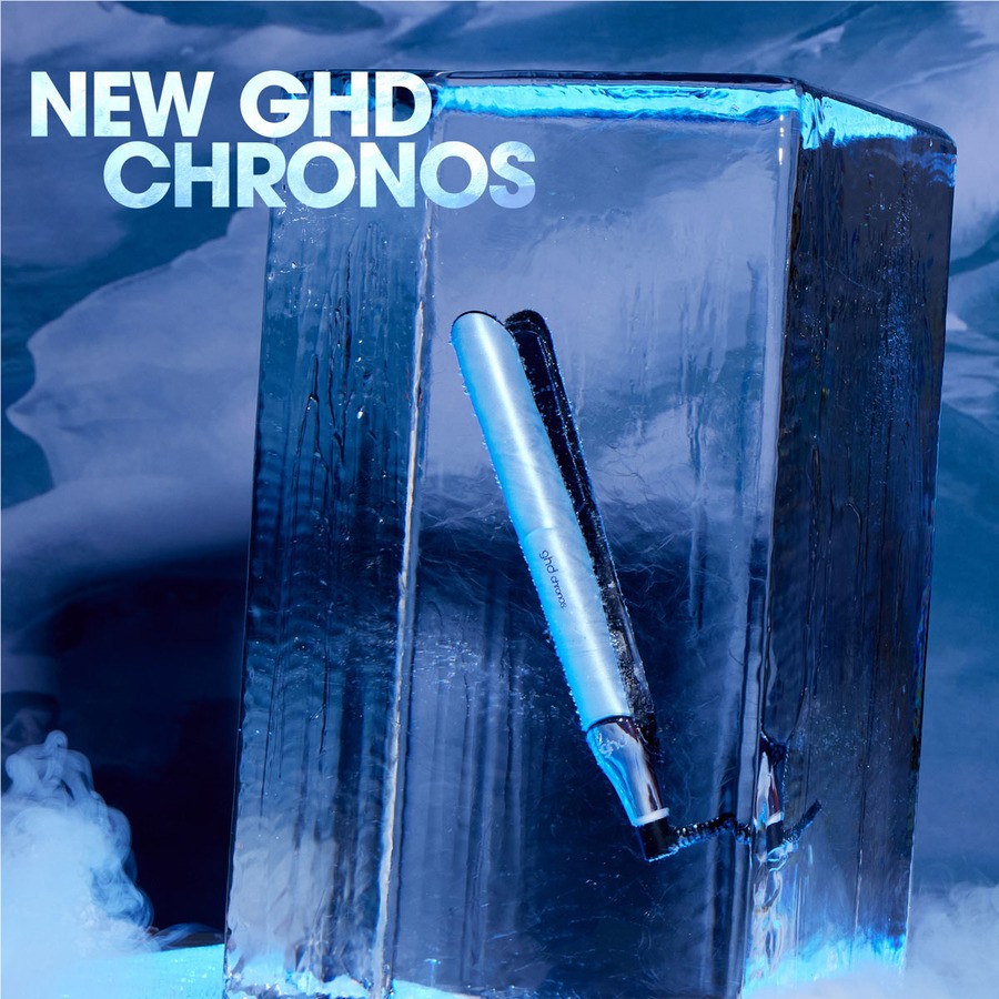 ghd Chronos Limited Edition Hair Straightener In Icy Blue