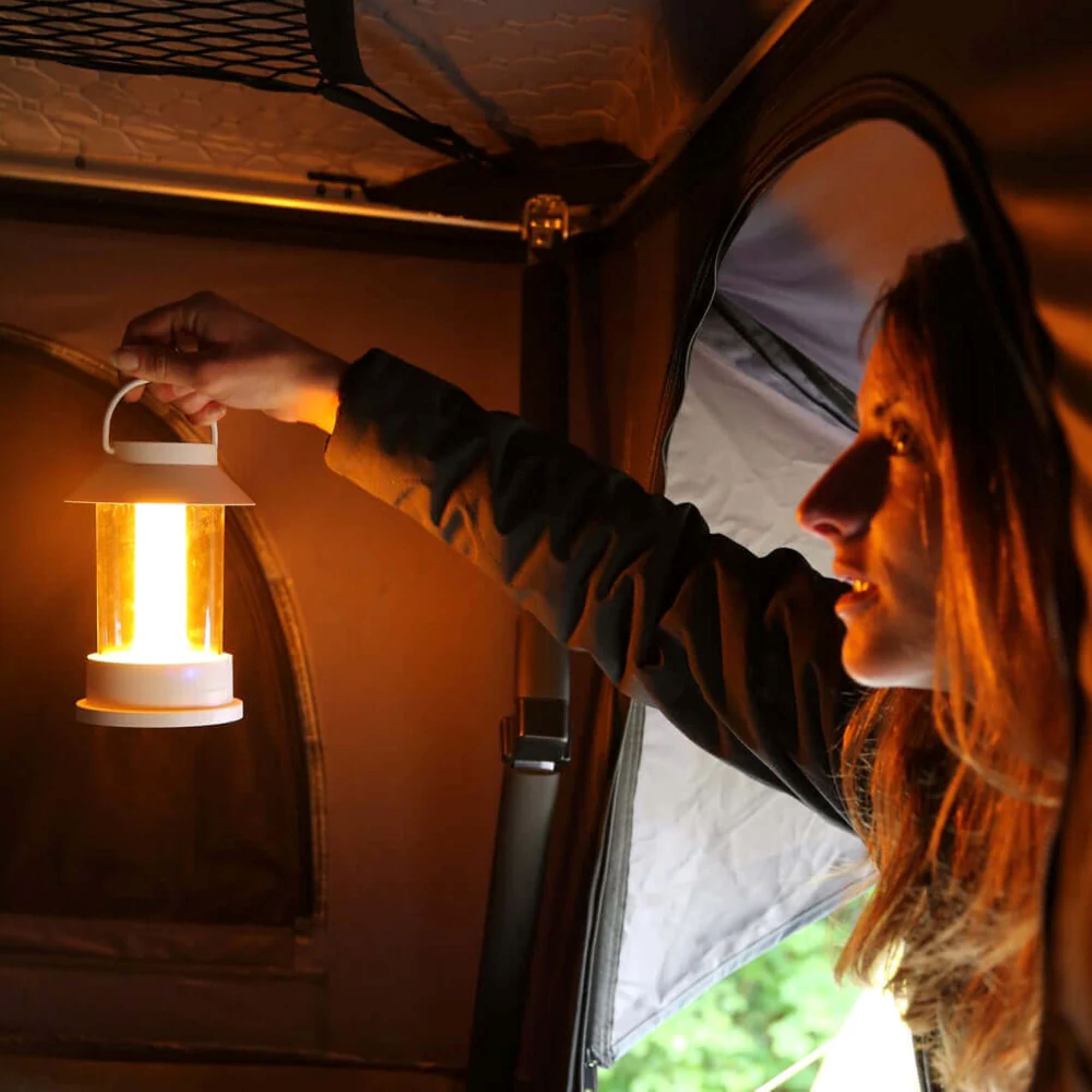 Horntools dimbare campinglamp