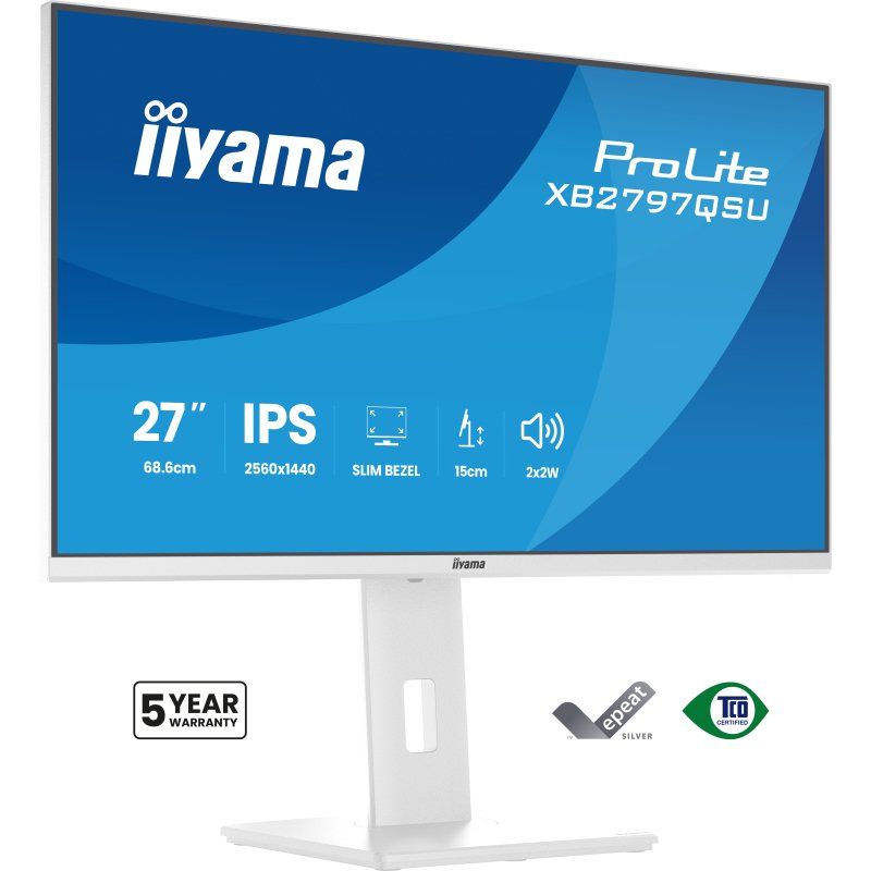 iiyama ProLite XB2797QSU-W1 écran plat de PC 68,6 cm (27