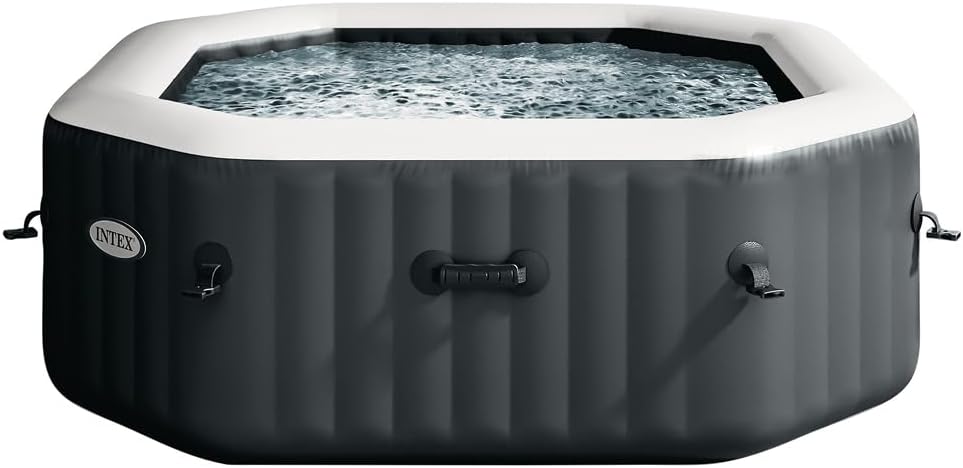 Intex PureSpa Bubble Massage Ø 201 x 71 cm - 28343AH - Für bis zu 4 Personen - 795 Liter Wasserinhalt