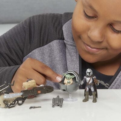 Star Wars Mission Fleet Figur The Mandalorian Child Speeder