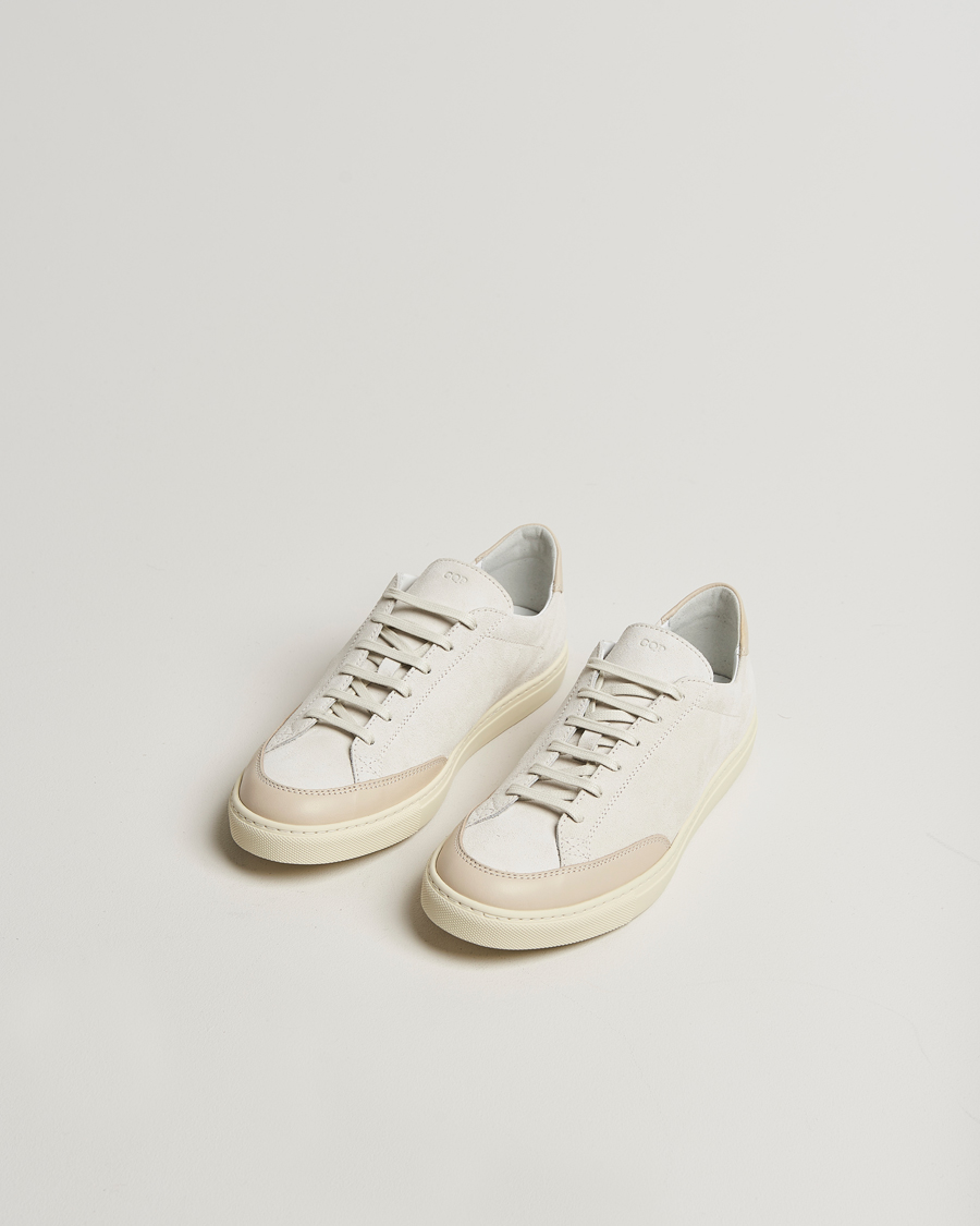 CQP Bumper Suede Sneaker Ivory