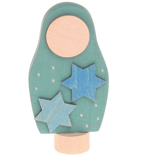 Grimm's decoratie figuur - matroesjka met sterren