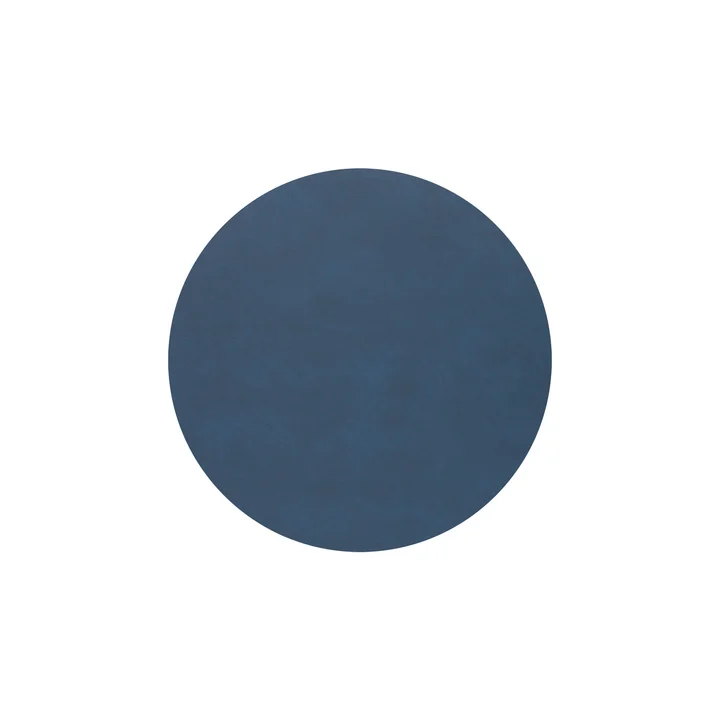 Lind DNA - Glasuntersetzer rund Ø 10 cm, Nupo midnight blue