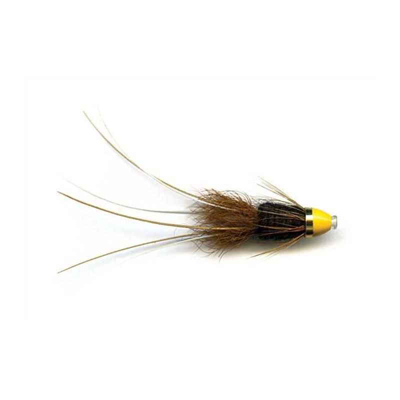 Mouche Spécial Carnassier Tof Tube Fly Frances - Black