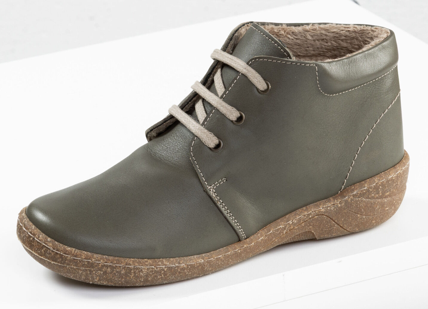 ELENA EDEN, gefütterte Damen-Boots, Weite G, mit herausnehmbarem Fussbett