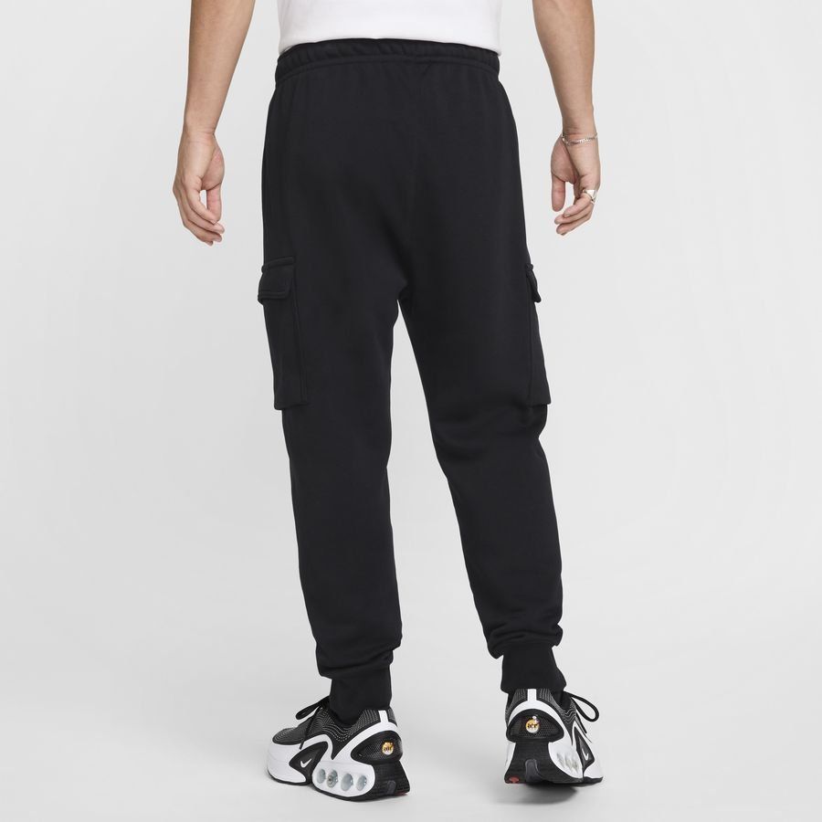 Nike Pantalon Cargo NSW Club Fleece - Noir/Blanc